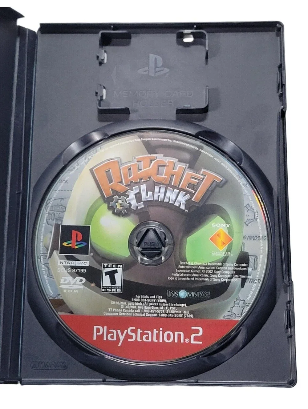RATCHET & CLANK GREATEST HITS (SONY PLAYSTATION 2, 2003) No Manual
